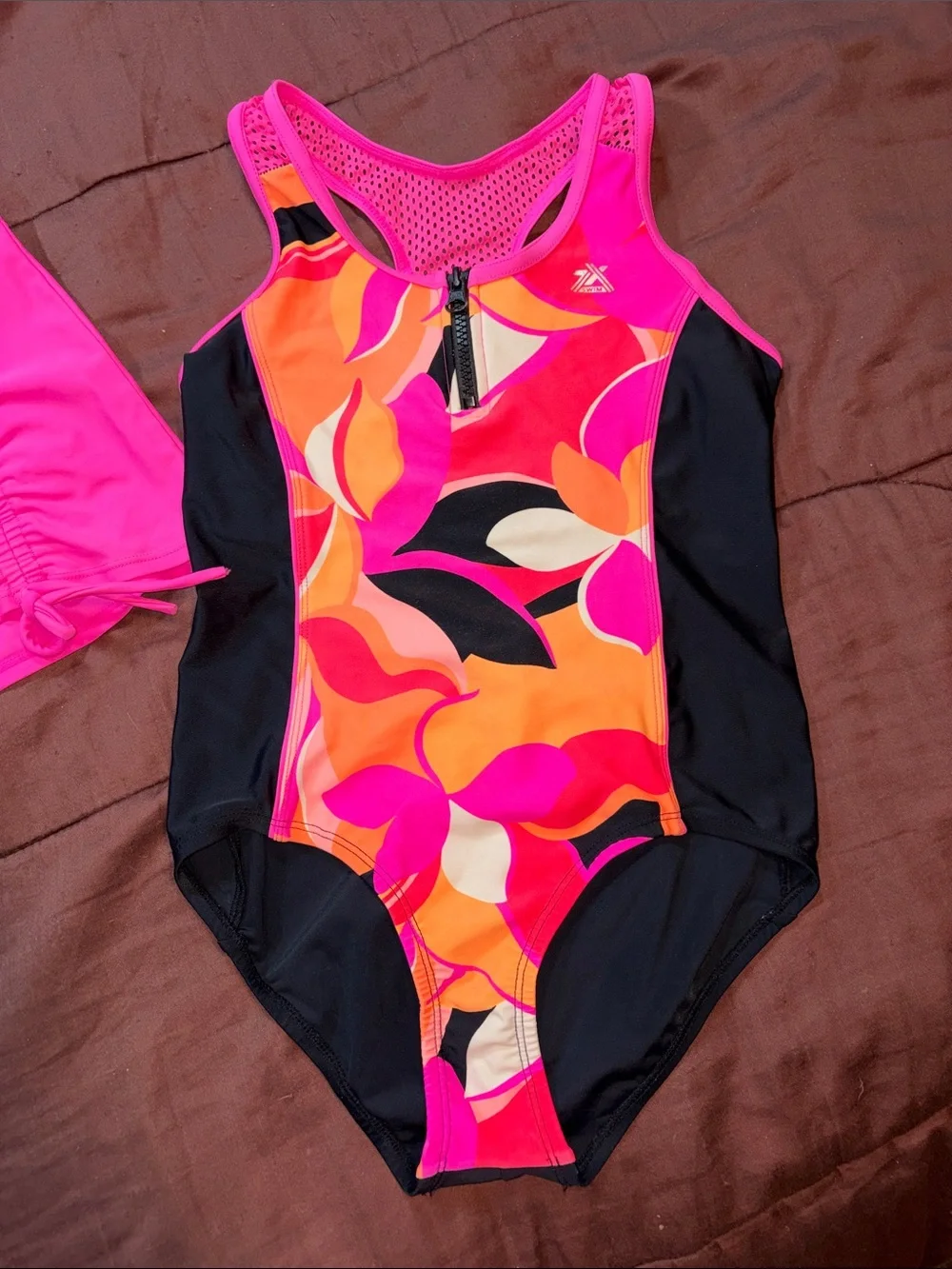 One-Piece Swimsuit by ZeroXposur Brand. EUC!